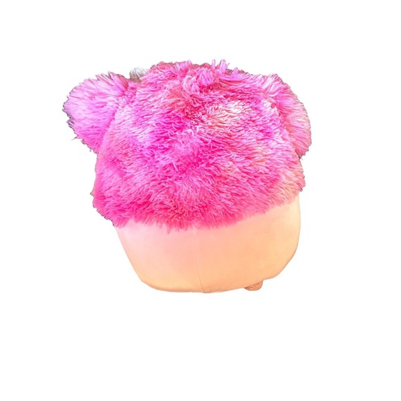 Caparinne Pink Bigfoot Large Squishmallow With Bow 14” NWT - Picture 2 of 3